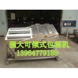 傾斜式真空包裝機，液體真空包裝機、雞湯排骨真空包裝機