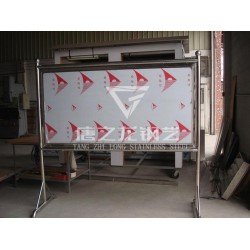 外貿不銹鋼廣告牌，大量供應高品質的不銹鋼廣告牌