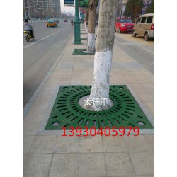 北臧村橡膠護樹板_優質綠色【橡膠護樹板】塑膠樹池篦子石家莊供應