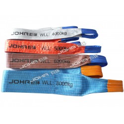 巨環起重信譽好的扁平吊裝帶，品質*優_滌綸彩色吊裝帶