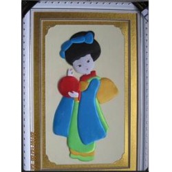 上等立體粘貼畫布娃娃系列，信譽好的立體粘貼畫由匯然貿(mào)易提供