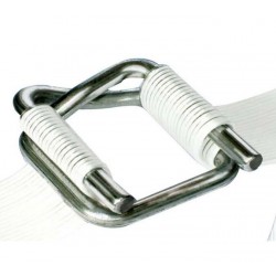 鋼絲打包扣、寬19纖維打包扣廠家批發