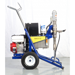 MAX10膩子噴涂機，高壓無氣噴涂機