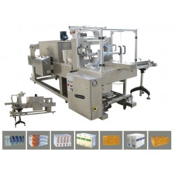 andly全自動(dòng)PE套袋收縮封切機(jī)