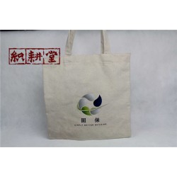 織耕堂帆布袋定制培訓環保手提袋女單肩斜挎中包棉布購物袋定做