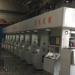 電腦凹印機瀝機機械供應(yīng)，色數(shù)可定制，空氣能干燥