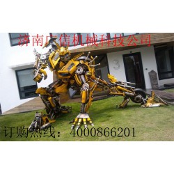 廣信機(jī)械供應(yīng)具有口碑的變形金剛模型，大型變形金剛模型出租