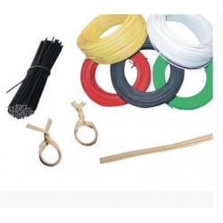 供應(yīng)優(yōu)質(zhì)綁扎絲 黑色扎線、白色扎線、彩色扎線