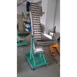 瓶蓋鏈帶式理料機斜坡理料機