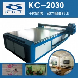 用于玻璃、瓷磚、木板、金屬UV打印機KC2030