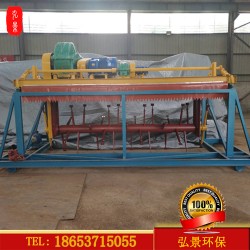 牛糞堆肥發酵翻拋機-槽式翻耙機運行成本及廠家推*