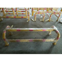 供應(yīng)山東高壓管道保護(hù)圍欄廠家直銷，高壓管道保護(hù)圍欄加工