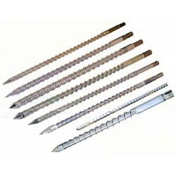 生產黑色原料塑機料筒螺桿,立式注塑機螺桿【深圳】求廠家