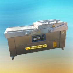 DZ800全自動真空包裝機（自動擺蓋）-諸城春瑞機械有限公司