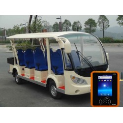 景區觀光車刷卡掃碼收費系統，景區接送班車管理驗票系統