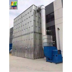 木工車間粉塵處理設備立體圖直觀展示