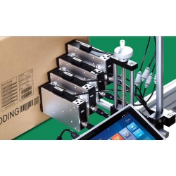 一次性醫用口罩噴碼機口罩包裝機配套噴碼機