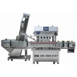 全自動直線式高速塑料蓋旋蓋機