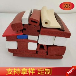 電器設備蒸箱烤箱耐高溫彩色硅膠發泡密封條