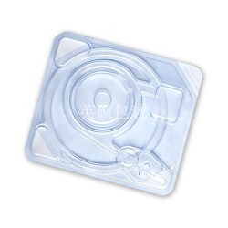 定制醫用無菌吸塑盒 中心靜脈導管滅菌吸塑托盤 穿刺類包裝盒