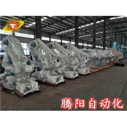 高位碼垛機用于各種袋裝物料自動堆碼作業