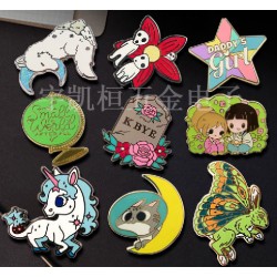 生產定制烤漆仿琺瑯金屬徽章 五金徽章鋅合金胸章紀念章