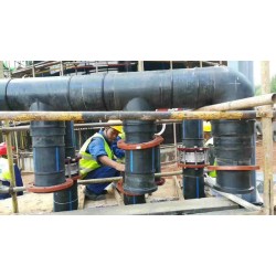 山東淄博專業承接PE管道設計、安裝、維修工程