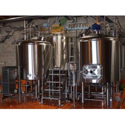10HL兩器啤酒糖化設備可提供定制