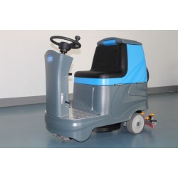 駕駛式洗地機商用工業工廠車間用物業車庫洗拖吸電動掃地機