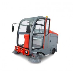 沃馳公園工業園小區物業全封閉駕駛式掃地機