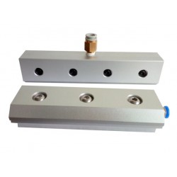 昆山**氣刀 蘇州鋁合金定做不銹鋼**吹塵吹水漬冷卻多用氣刀