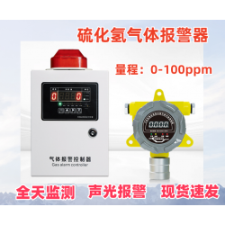 固定式硫化氫造紙廠硫化氫泄漏報警器污水處理H2S報警儀