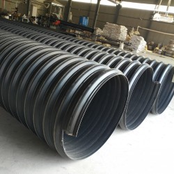 公路HDPE鋼帶增強聚乙烯螺旋波紋管