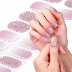 美甲貼 指甲貼用高粘壓敏膠，超高粘性，水洗不易脫落