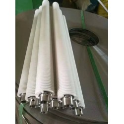 纏繞型毛刷輥 纏繞式尼龍絲毛刷輥 螺旋清洗機毛刷輥