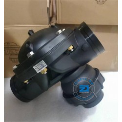 疊片過濾三通隔膜閥58P 4*3 DN100