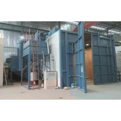 供應(yīng)全自動封閉式大型工業(yè)噴砂房