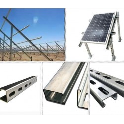 熱鍍鋅光伏支架光伏走道板光伏板支架